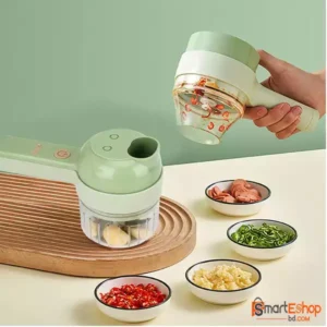 Rechargeable Multifunctional Food Processor Chopper Slice