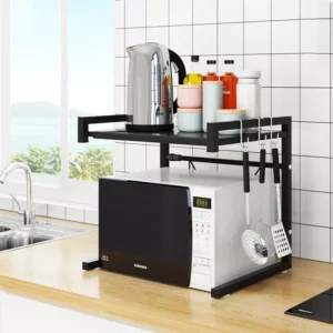 Expandable Microwave Oven Rack