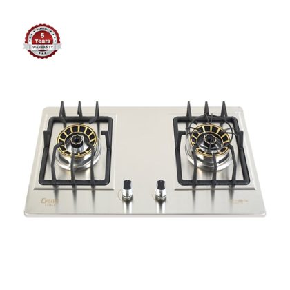 Disnie Double Burner Automatic Gas Stove -SS Top – DCGS-224SS