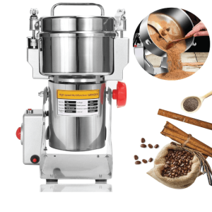 Electric Commercial & House Use Stainless Steel Spice Grinder -M: 500g