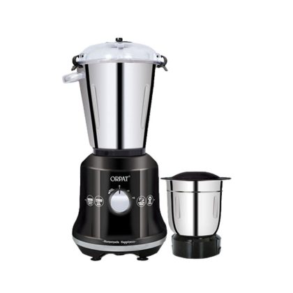 Orpat 1600W 2-in-1 Jars Heavy Duty Kitchen Commercial Mixer Grinder & Blender