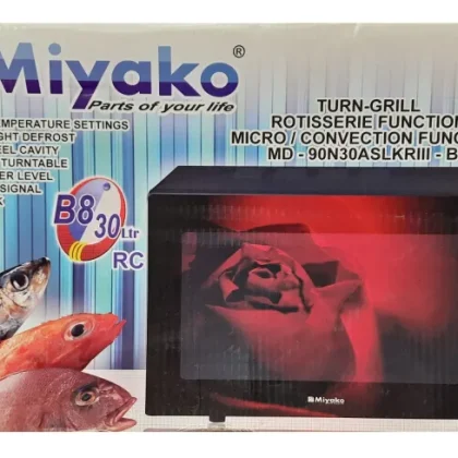 Miyako Microwave Oven with Grill & Convection Function B8, 30Liters.